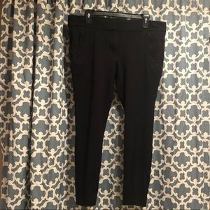 Ann Taylor Loft Size 12 black slack/dress legging